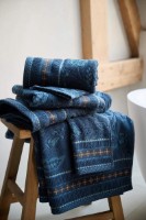 Prosop Pip Studio Jasmin Jacquard Dark Blue 30x50 imaginea #2 — magazin online Desire.md