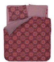 Lenjerie de pat Pip Studio Mosaico Dark Red 240x200/220cm (278513)