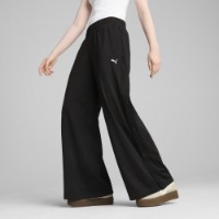 Pantaloni spotivi de dame Puma Wardrobe Ess Relaxed Low Rise Popper Pants Op Puma Black, s.S imaginea #2 — magazin online Desire.md