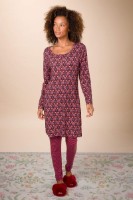 Ночная рубашка Pip Studio Desiree Que si Que no Brown XS (51.503.503) фото №3 — интернет-магазин Desire.md