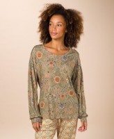 Cămașă damă Pip Studio Telin Flore Pequeña Sand L (51.511.714) imaginea #3 — magazin online Desire.md