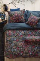 Perna decorativa Pip Studio Ricamo Square Cushion Dark Blue (279106) imaginea #5 — magazin online Desire.md