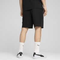 Pantaloni scurți pentru bărbați Puma Ess Logo Woven Shorts 9 Puma Black, s.XS imaginea #3 — magazin online Desire.md