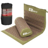 Covoraș de acupunctură Enero Yoga Massage Pillow Green/Brown imaginea #2 — magazin online Desire.md