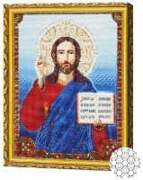 Pictura cu diamante după numere Art Gallery Premium Isus Pantocrator GA79906 imaginea #1 — magazin online Desire.md