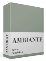 Простынь Ambiante Cotton Uni Green160x200  (223159) фото №2 — интернет-магазин Desire.md