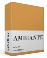 Cearşaf Ambiante Cotton Uni Ochre 90x200 (223133) imaginea #2 — magazin online Desire.md