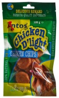 Snackuri pentru câini Antos Chicken D'light Chicken Chips 100g (20176)