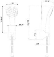 Set pentru duș Imprese Modus f03808210SP imaginea #2 — magazin online Desire.md