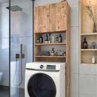 Стеллаж для стиральной  машины Nex Home 12-03-02 Oak фото №4 — интернет-магазин Desire.md