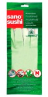 Mănuși de cauciuc Sano Sushi Aloe M (883370)