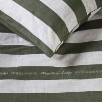 Lenjerie de pat Riviera Maison Brayden Green 140x200/220cm (278919) imaginea #3 — magazin online Desire.md