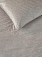 Lenjerie de pat Riviera Maison Cecelia Sand 200x200/220cm (279408) imaginea #2 — magazin online Desire.md