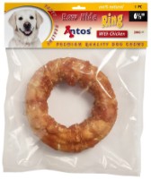 Snackuri pentru câini Antos Raw Hide White Ring Chicken (10833)