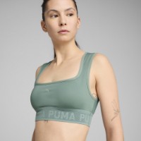 Топ Puma Move Lace Bra Green Moon, s.XS фото №2 — интернет-магазин Desire.md