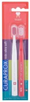 Детская зубная щётка Curaprox School Toothbrush White/Red 2pcs фото №1 — интернет-магазин Desire.md