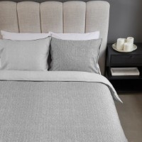 Lenjerie de pat Riviera Maison Chevron Grey 200x200/220cm (326010) imaginea #3 — magazin online Desire.md