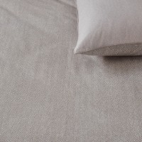 Lenjerie de pat Riviera Maison Chevron Sand 200x200/220cm (326001) imaginea #3 — magazin online Desire.md