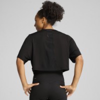 Tricou de dame Puma W Cloudspun Mesh Tee Puma Black, s.S imaginea #3 — magazin online Desire.md