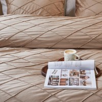 Постельное бельё Riviera Maison Diamond Sand 200x200/220cm (326037) фото №4 — интернет-магазин Desire.md