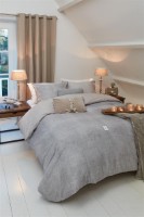 Lenjerie de pat Riviera Maison Gingham Sand 240х200/220cm (176142) imaginea #7 — magazin online Desire.md