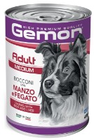 Hrană umedă pentru câini Monge Superpremium Gemon Medium Adult Beef & Rice 1250g imaginea #1 — magazin online Desire.md