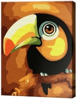 Tablou pe numere Art Gallery Premium Micul tucan CX3533