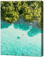 Tablou pe numere Art Gallery Premium Maldive GX47213 imaginea #1 — magazin online Desire.md