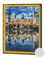 Pictura cu diamante după numere Art Gallery Premium Zaragoza înnorată GB84691 imaginea #1 — magazin online Desire.md