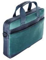Geanta laptop Hama Velvet 13.3- 14.1 Petrol (217257) imaginea #2 — magazin online Desire.md