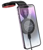 Автодержатель Hoco HW29 Black Metal Gray фото №2 — интернет-магазин Desire.md