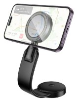 Автодержатель Hoco HW29 Black Metal Gray фото №3 — интернет-магазин Desire.md