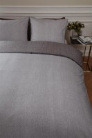 Lenjerie de pat Riviera Maison Walton Brown 140x200/220cm (205608) imaginea #3 — magazin online Desire.md