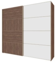 Dulap cu uşi glisante Dogtas Gold 3200358426 Walnut imaginea #2 — magazin online Desire.md