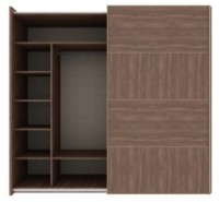 Dulap cu uşi glisante Dogtas Gold 3200358426 Walnut imaginea #6 — magazin online Desire.md