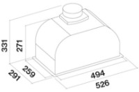 Вытяжка Falmec Gruppo Incasso Plus 50 800 White (CGIW50.E26P2#EUB490F) фото №4 — интернет-магазин Desire.md