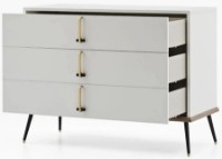 Комод Dogtas Larina 3200383337 White/Natural/Black фото №2 — интернет-магазин Desire.md