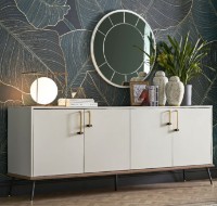 Comodă Dogtas Larina 3200383338 White/Natural/Black/Gold imaginea #5 — magazin online Desire.md