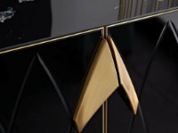 Комод Dogtas Logan 3200378935/3200378937 Black/Walnut фото №4 — интернет-магазин Desire.md