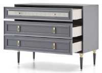 Комод Dogtas Lorenta 3200385200 Anthracite/Gold фото №6 — интернет-магазин Desire.md