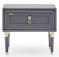 Noptieră Dogtas Lorenta 3200385202 Anthracite/Gold imaginea #2 — magazin online Desire.md