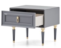 Noptieră Dogtas Lorenta 3200385202 Anthracite/Gold imaginea #3 — magazin online Desire.md