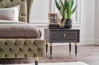 Noptieră Dogtas Lorenta 3200385202 Anthracite/Gold imaginea #5 — magazin online Desire.md