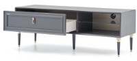 Тумба под ТВ Dogtas Lorenta TV 3200387471 Anthracite/Gold фото №3 — интернет-магазин Desire.md