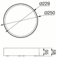 Потолочный светильник Gewiss GWF2200LA857 фото №2 — интернет-магазин Desire.md