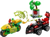 Set de construcție Lego Marvel: Spin and Electro Dinosaur Vehicle Chase (11198)