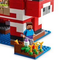 Конструктор Lego Minecraft: The Mooshroom House (21270) фото №4 — интернет-магазин Desire.md
