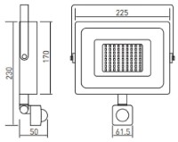 Прожектор GTV GT-FLR50WC-64 фото №3 — интернет-магазин Desire.md