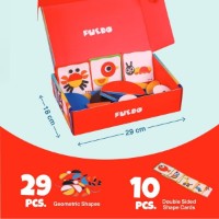 Joc educativ Puedo Colorful Shapes (K1923) imaginea #2 — magazin online Desire.md