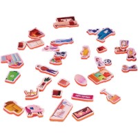 Игровой набор Puedo Magnetic House Set (K1926) фото №2 — интернет-магазин Desire.md